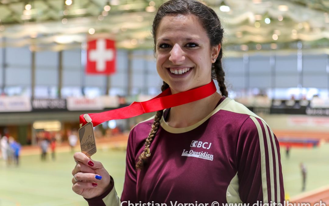 Championnats de Suisse élites en salle – Médaille de bronze et de chocolat pour nos coureuses de 400 m !