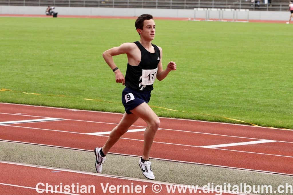Mattéo sur 1500m
