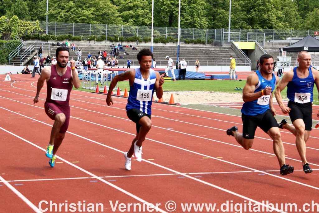 Sylvain sur 100m